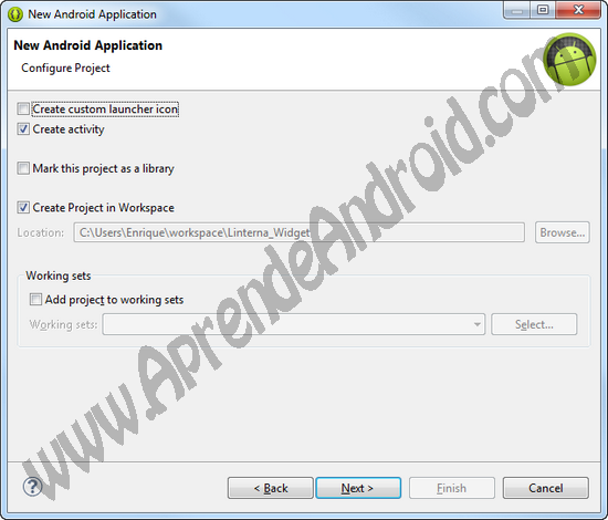 ejemplo de un condicional simple android