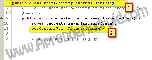 Eclipse, Java, Android