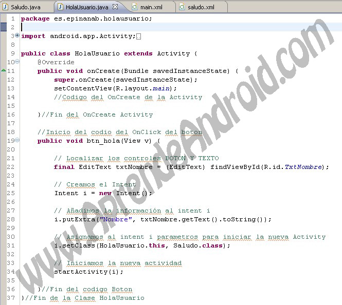 Eclipse, Java, Android