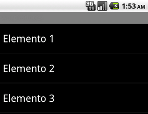 ejemplo listview android lista simple