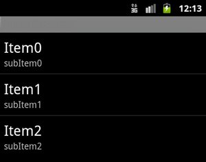 ejemplo listview android lista doble