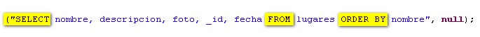 select, example