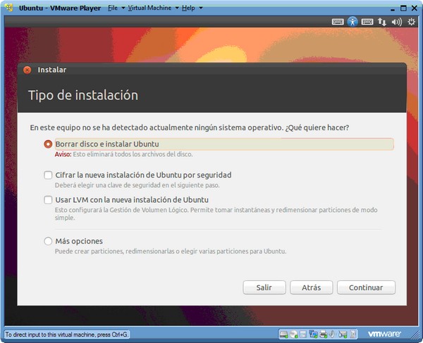 instalar ubuntu